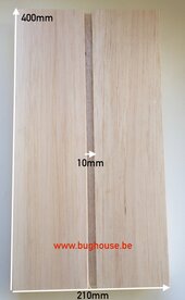 Bughouse Balsa spreading board 10mm