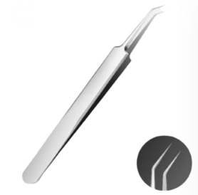 Ultra fine insect tweezer (Curved point)